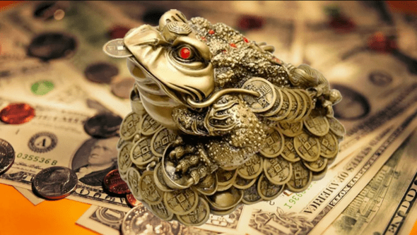 грошова жаба як амулет удачі